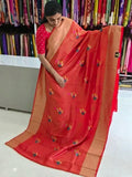 Tissue georgette saree