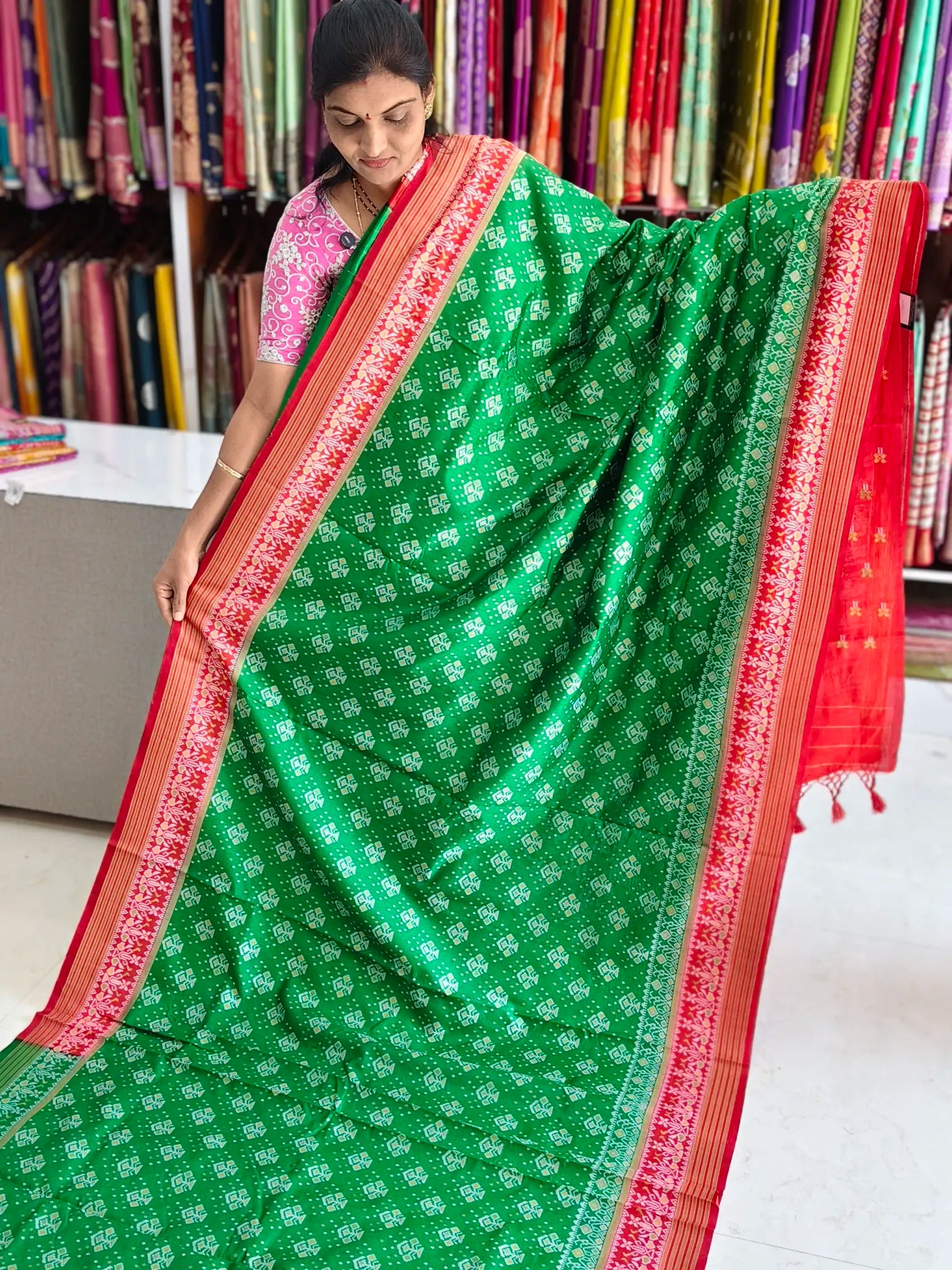 Jute patola saree