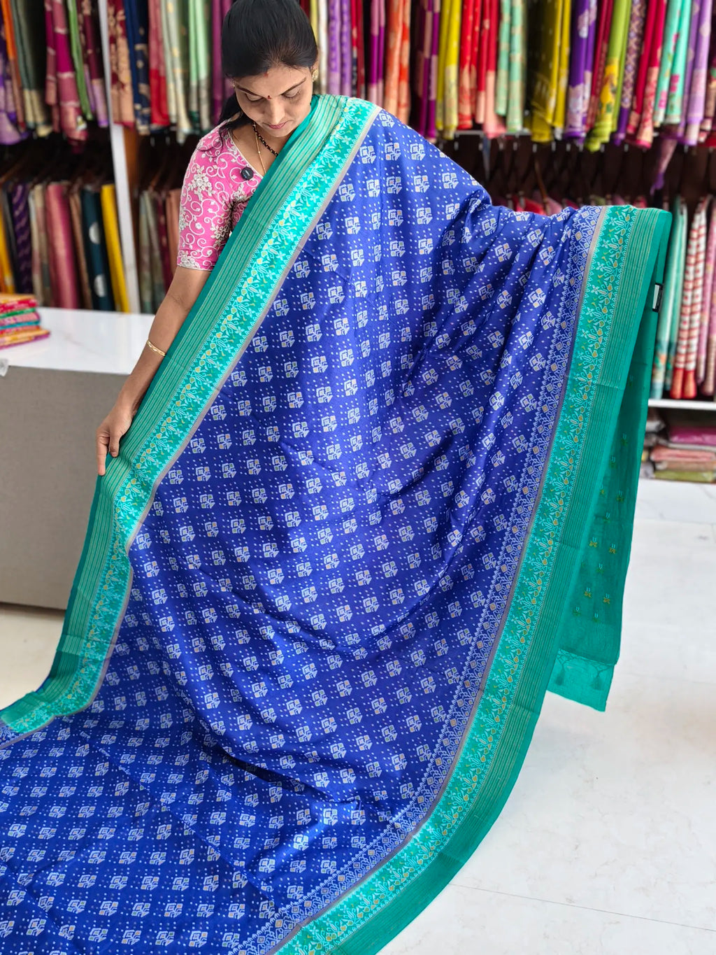 Jute patola saree