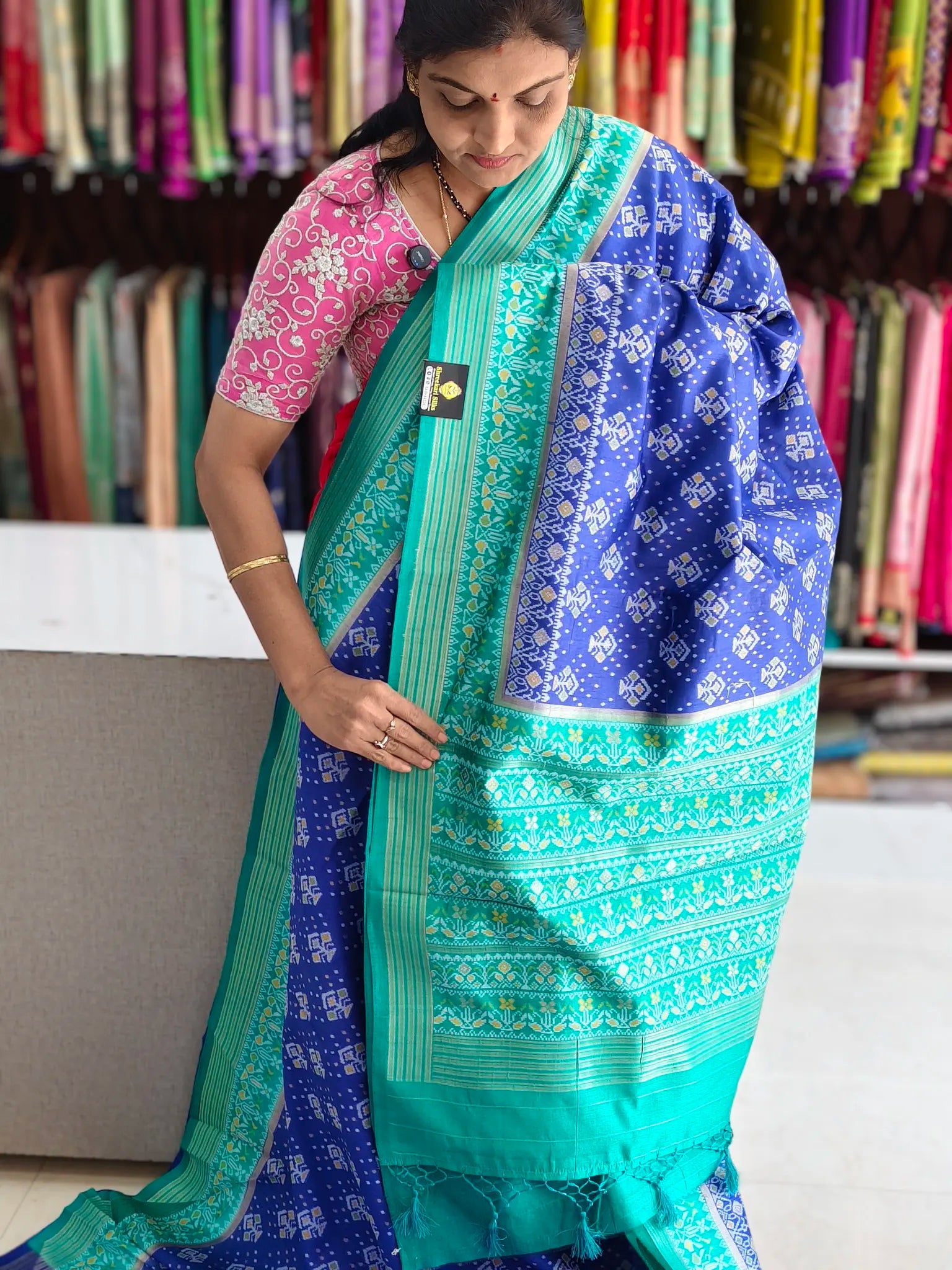 Jute patola saree