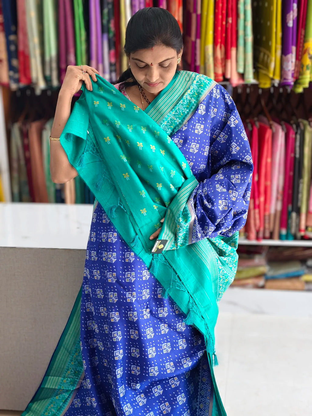 Jute patola saree