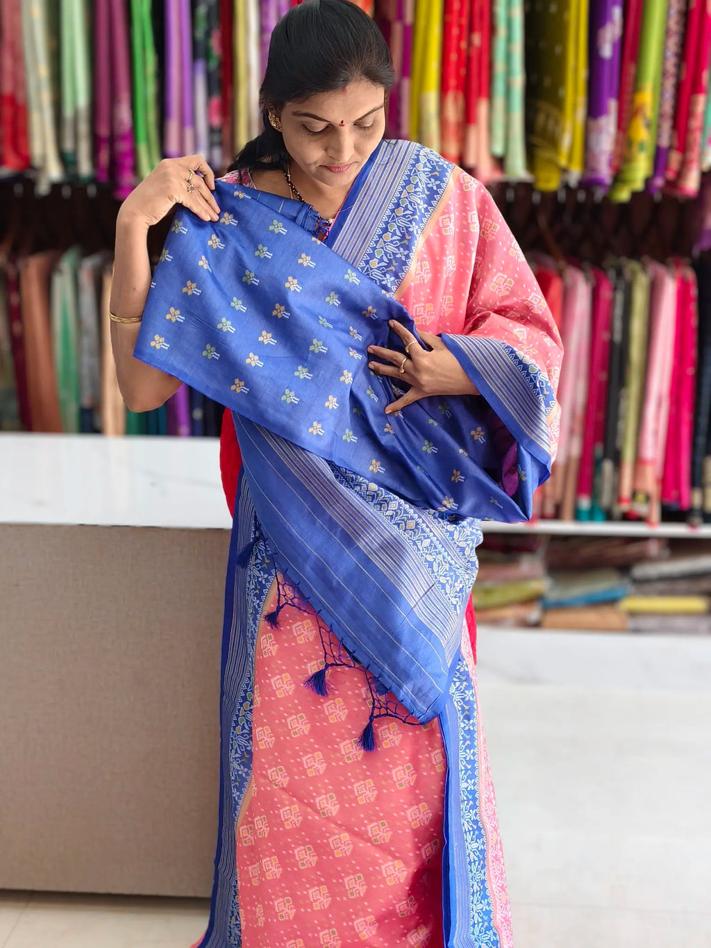 Jute patola saree