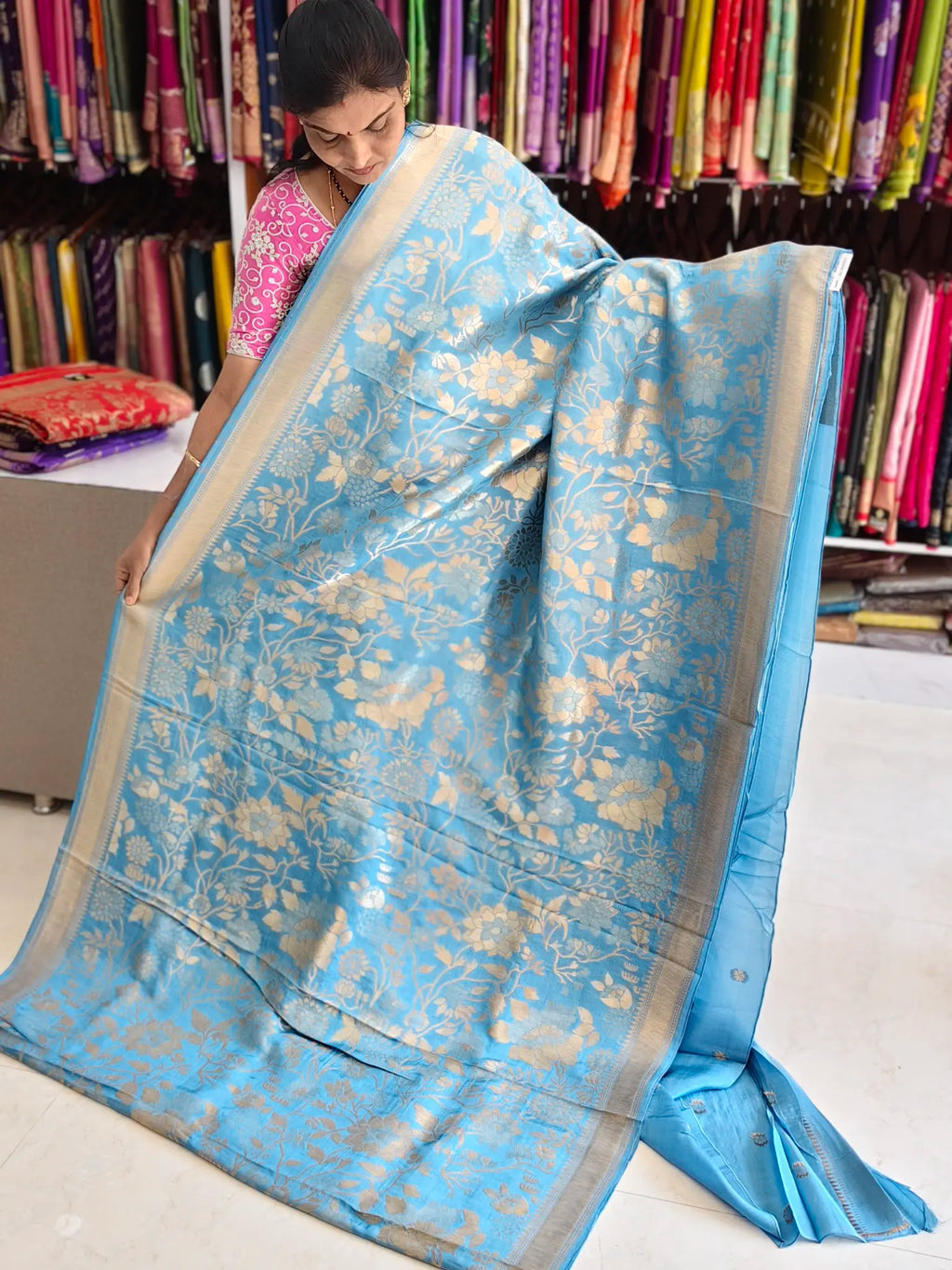 Kathan Banarasi saree