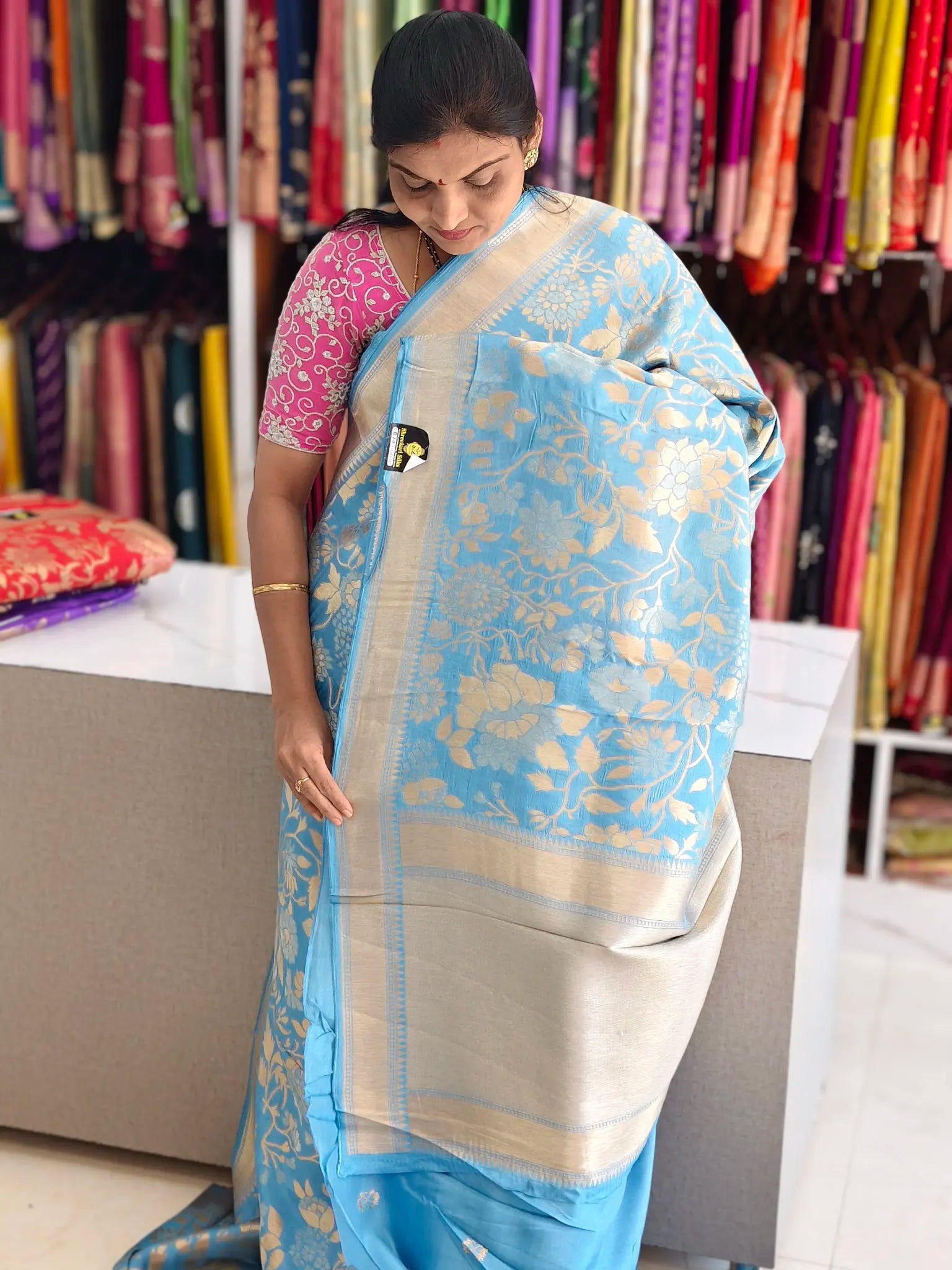 Kathan Banarasi saree
