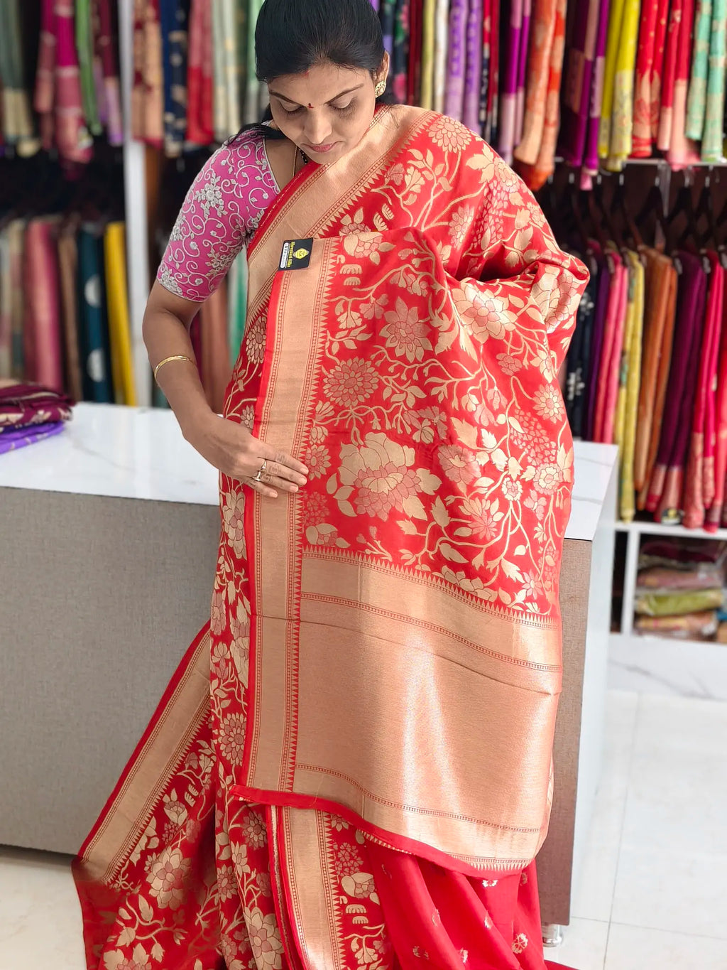 Kathan Banarasi saree