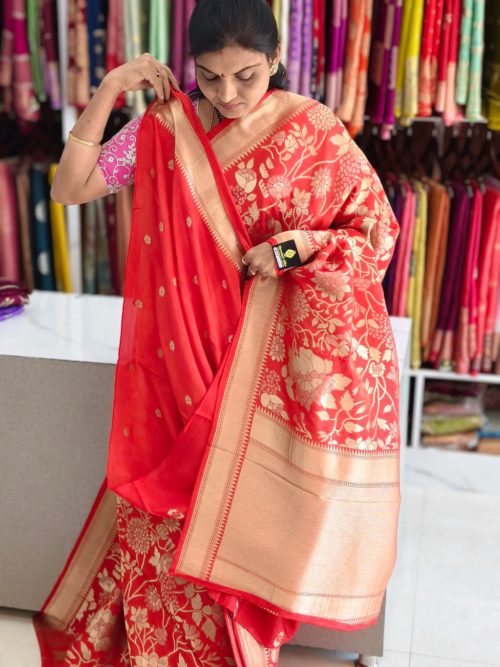 Kathan Banarasi saree