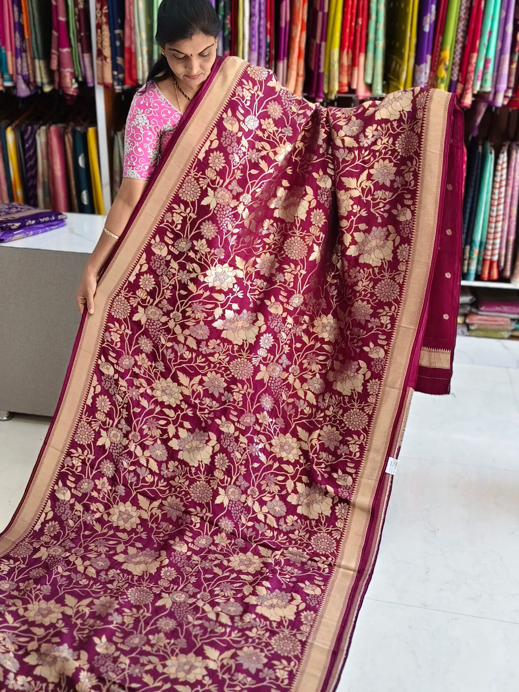 Kathan Banarasi saree