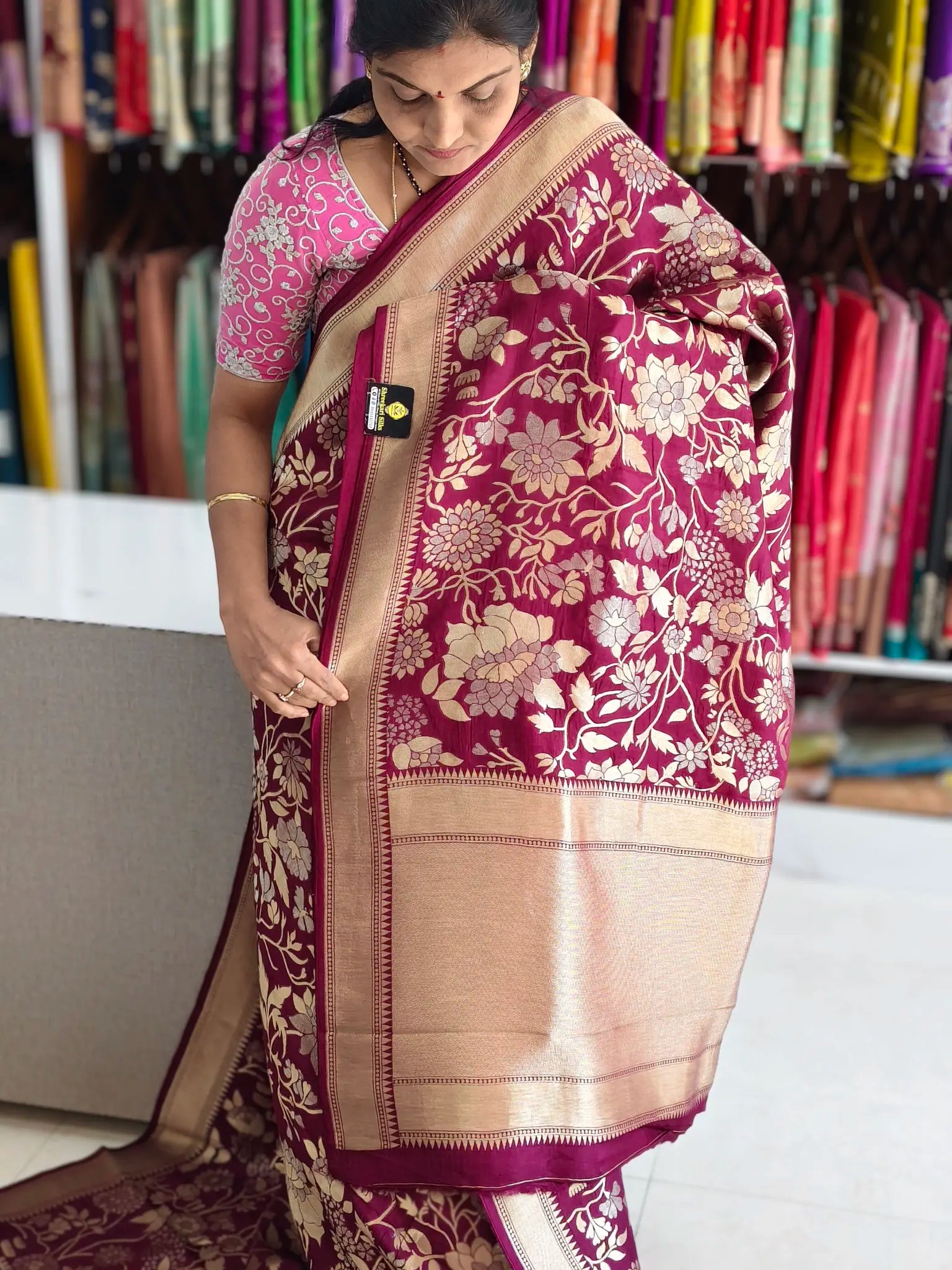 Kathan Banarasi saree