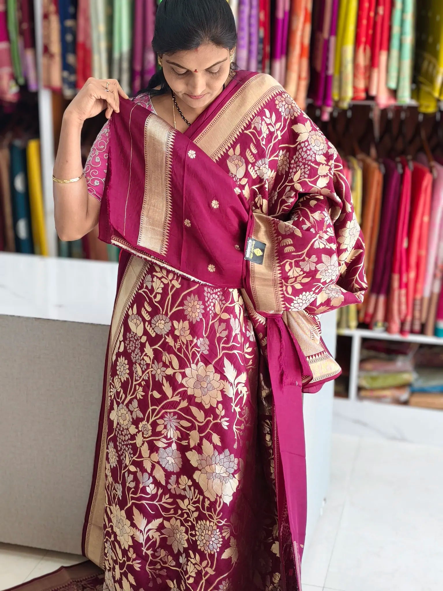 Kathan Banarasi saree