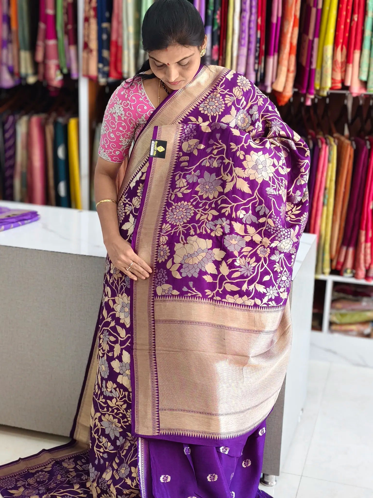 Kathan Banarasi saree