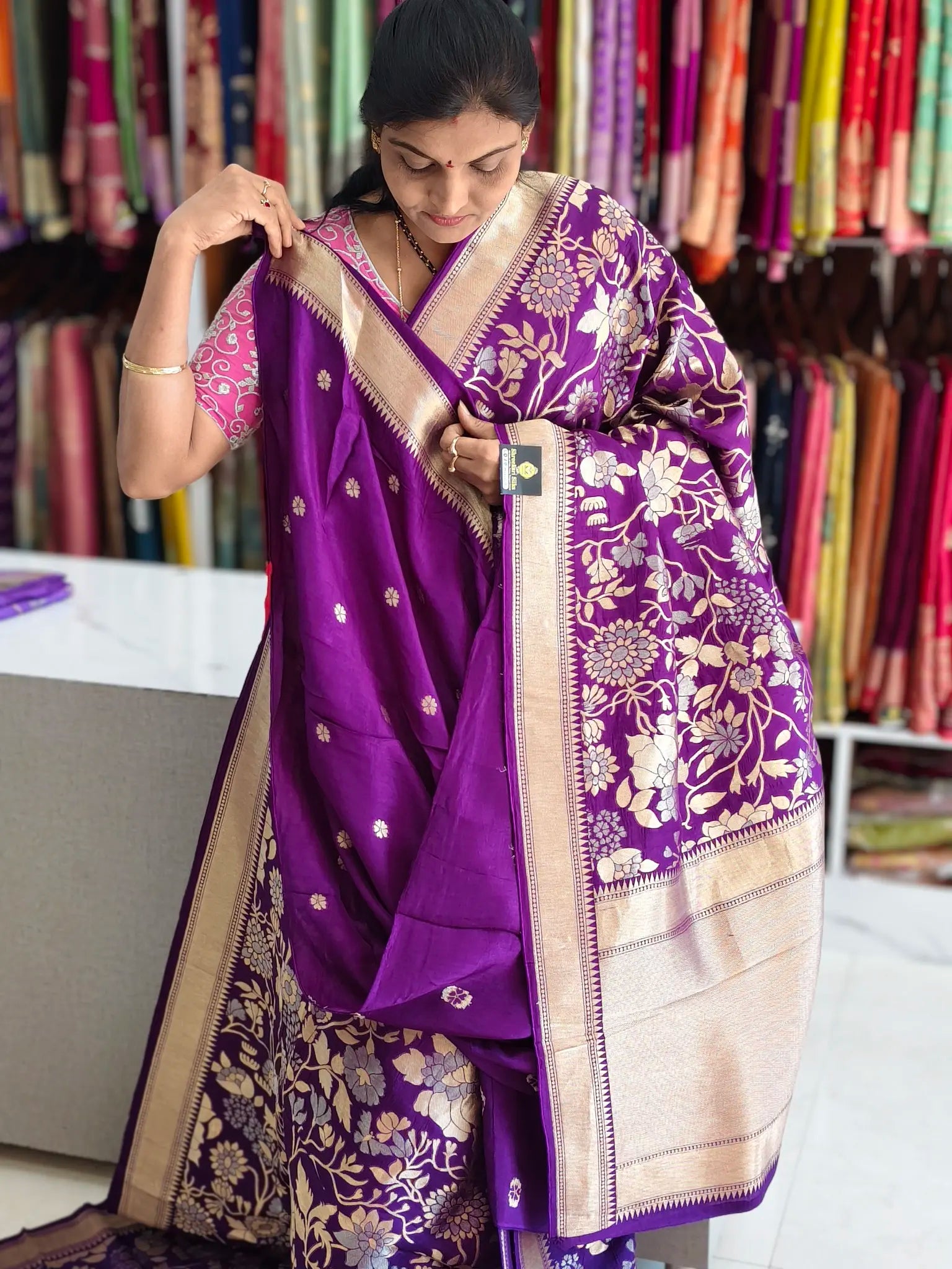 Kathan Banarasi saree