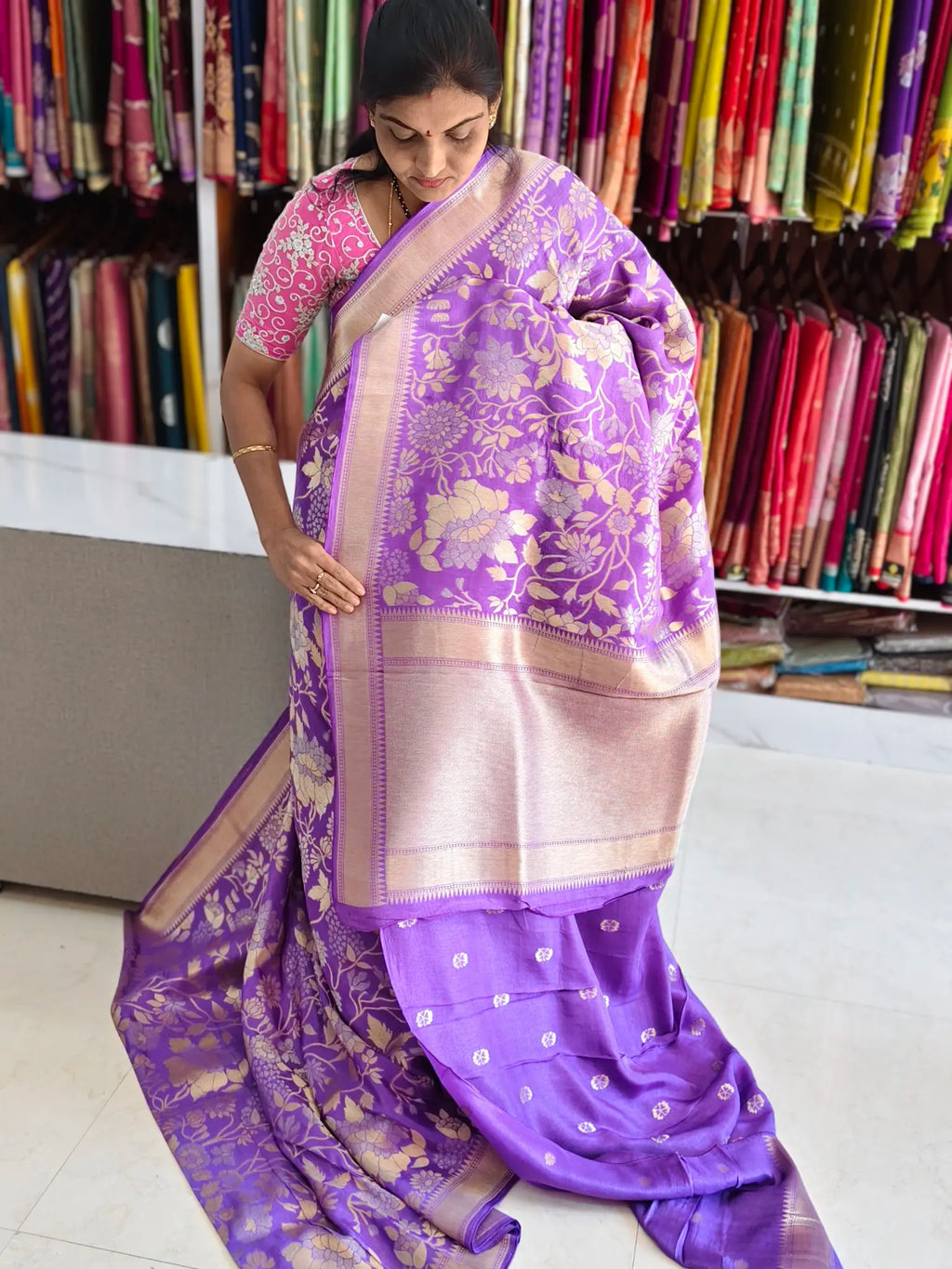 Kathan Banarasi saree