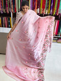 Soft organza saree