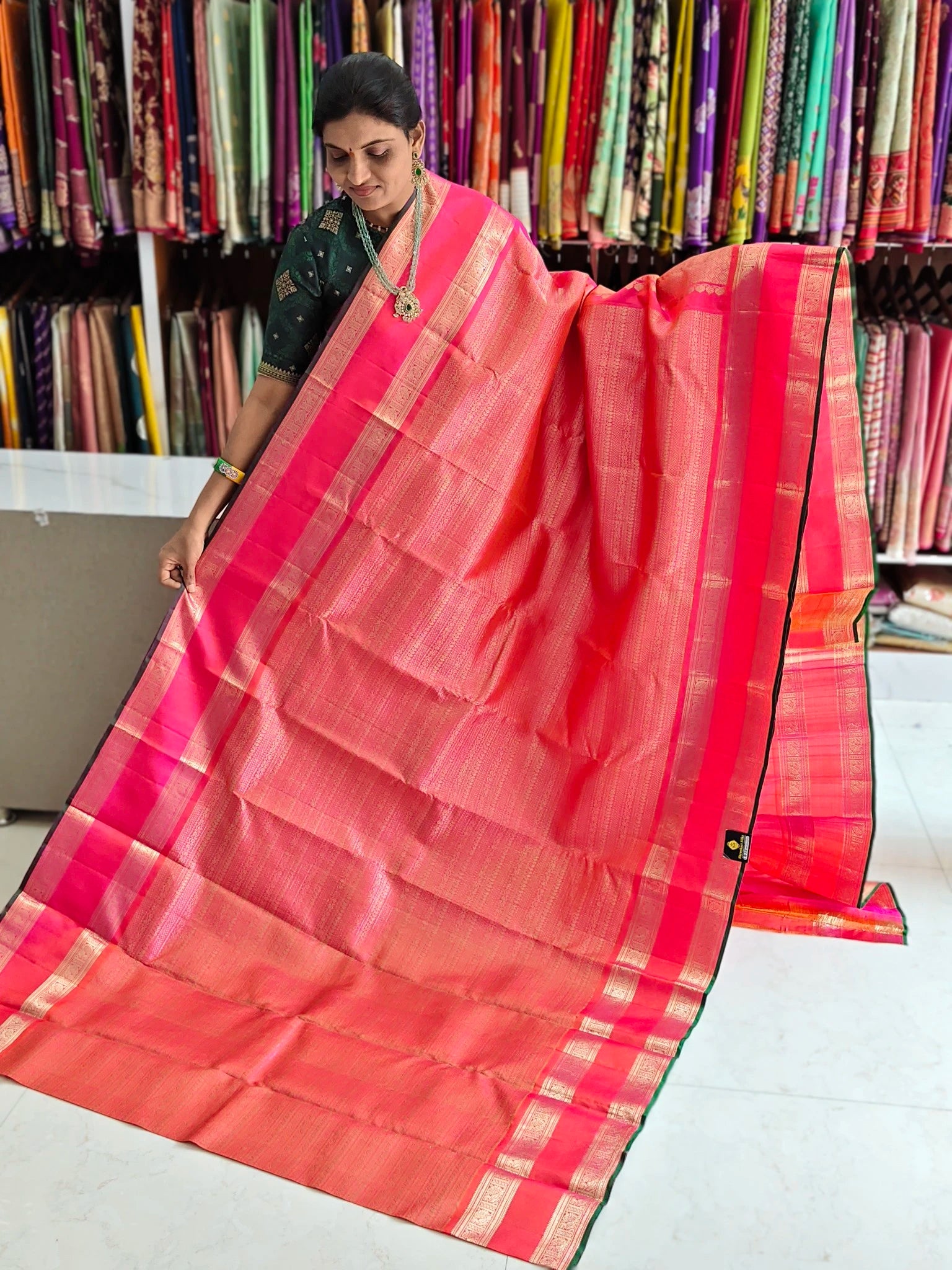 Pure kanchi pattu saree(silk mark certified)