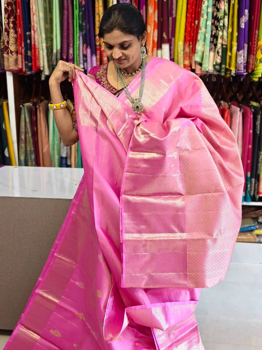 Pure kanchi pattu saree(silk mark certified)