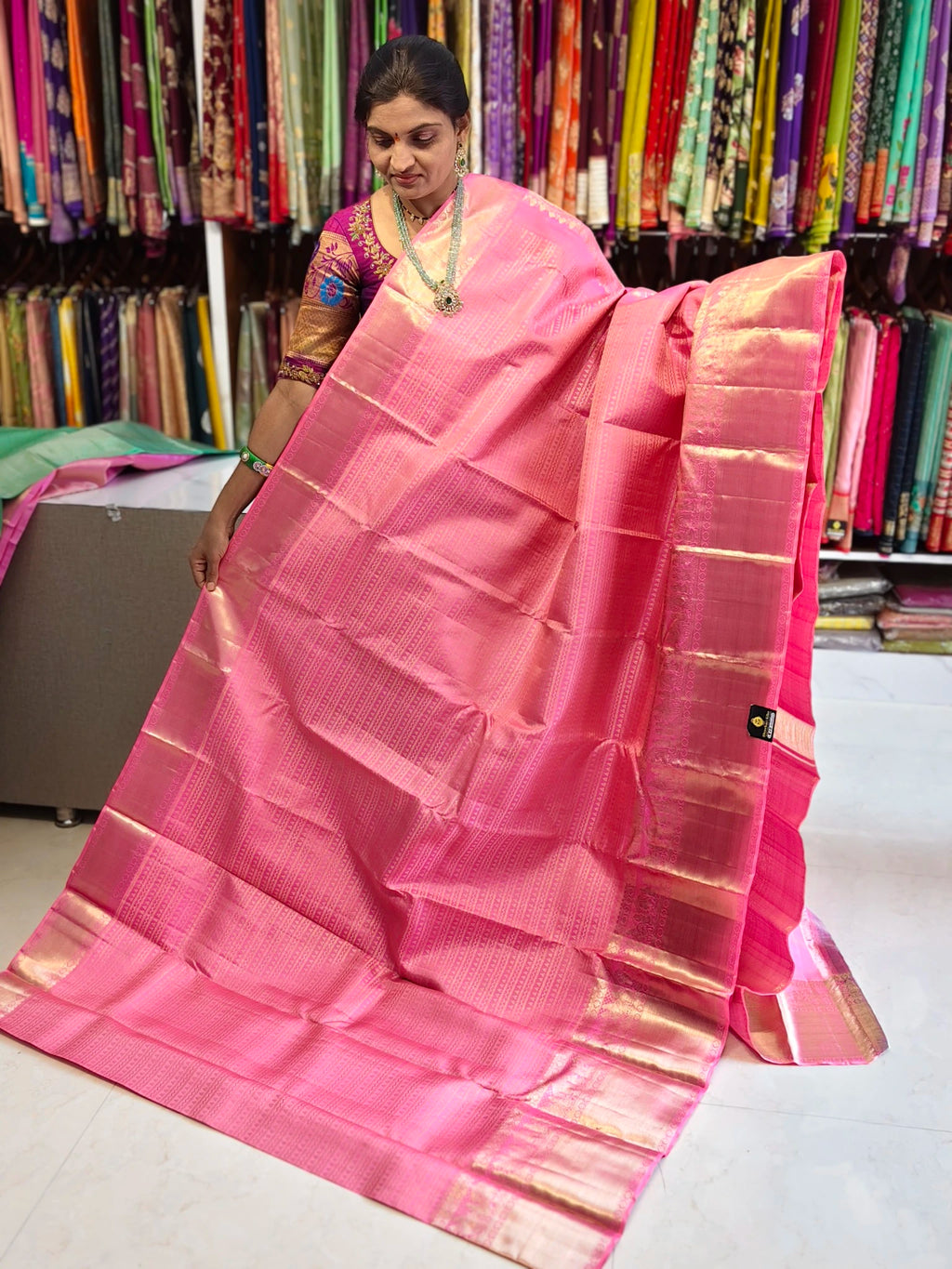 Pure kanchi pattu saree(silk mark certified)