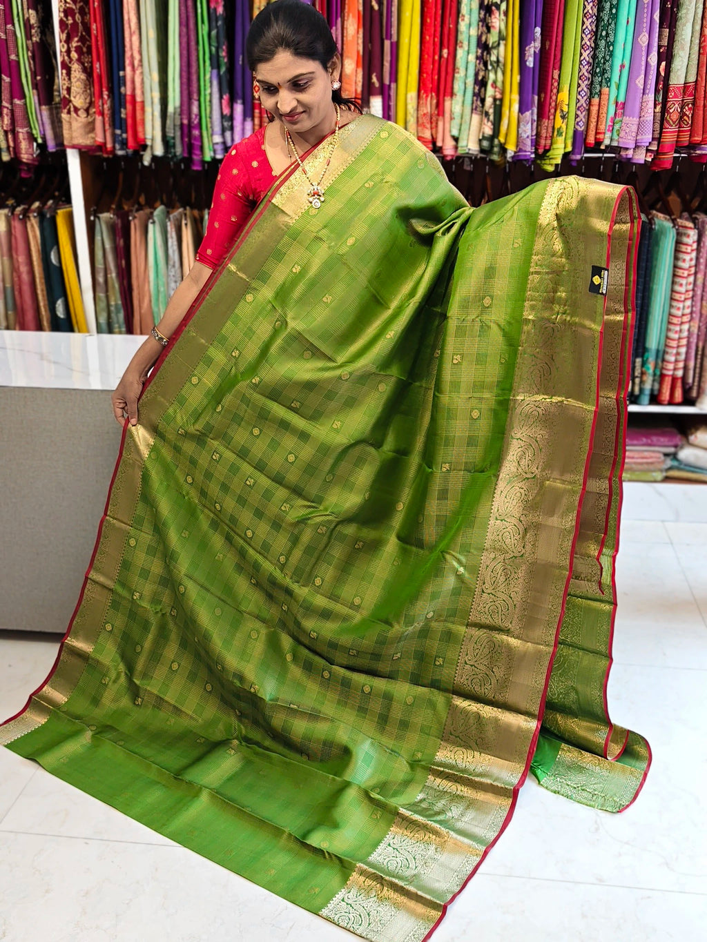 Vintage pure kanchi pattu