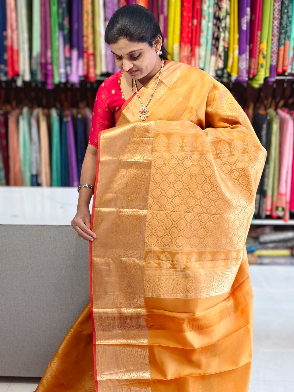 Vintage pure kanchi pattu