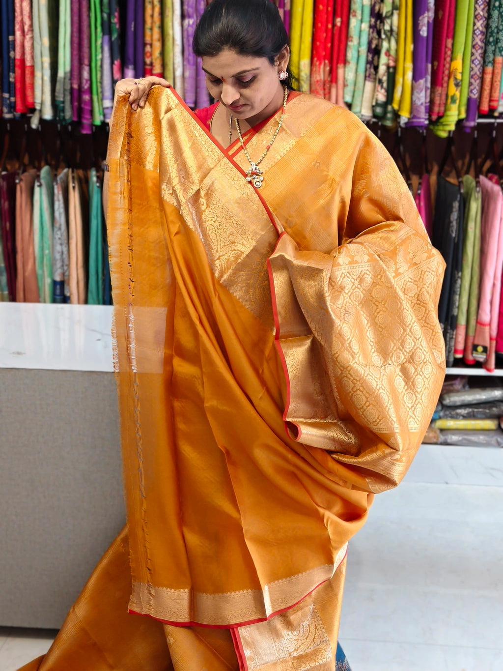 Vintage pure kanchi pattu