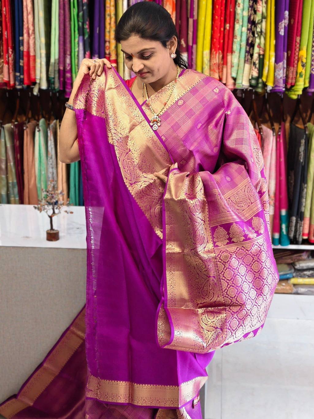 Vintage pure kanchi pattu