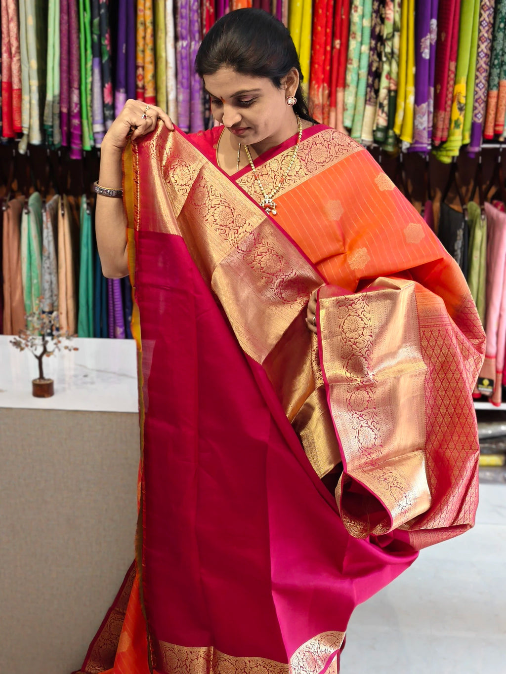 Vintage pure kanchi pattu