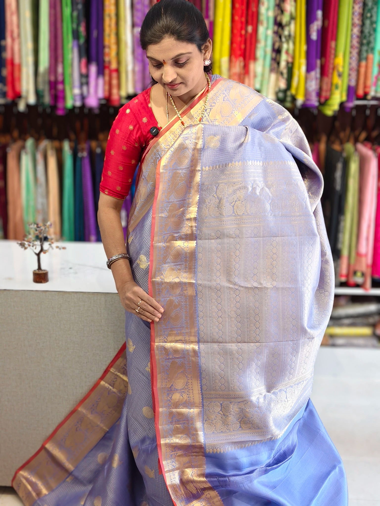 Vintage pure kanchi pattu