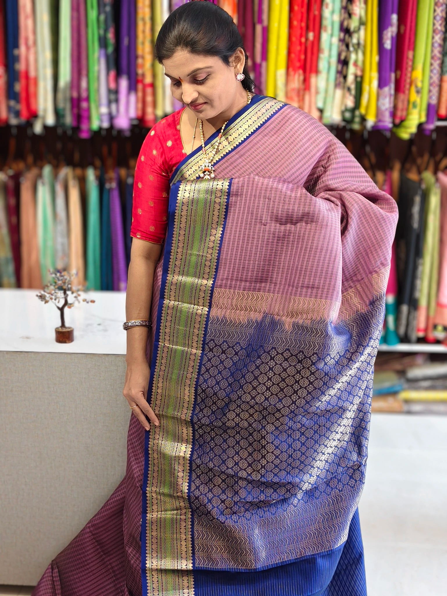 Vintage pure kanchi pattu