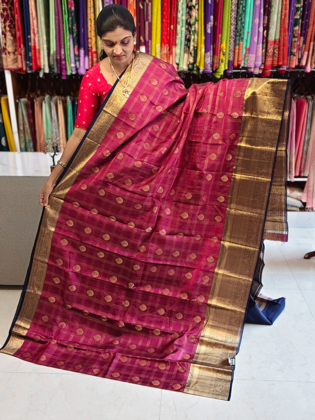 Vintage pure kanchi pattu