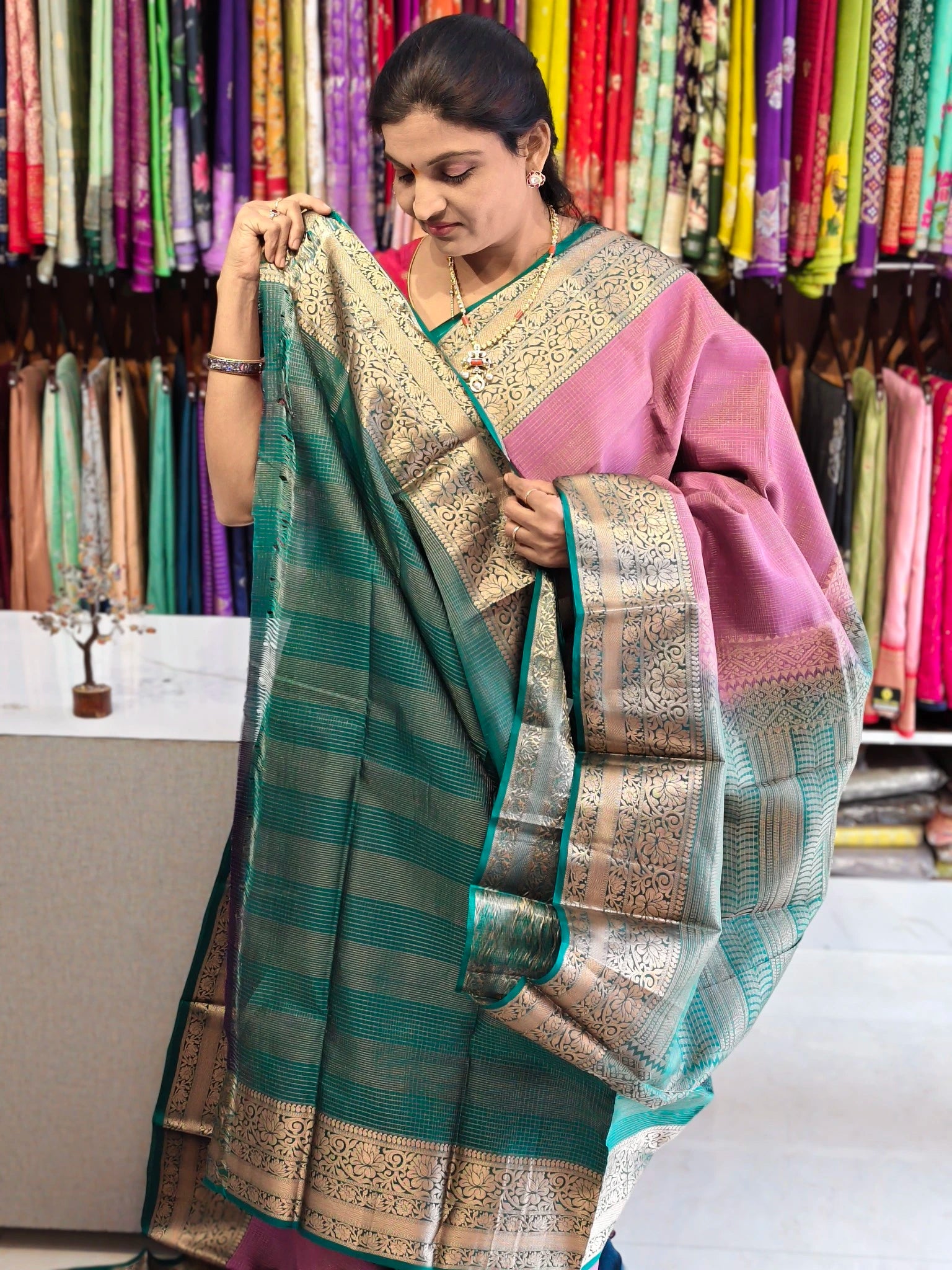 Vintage pure kanchi pattu