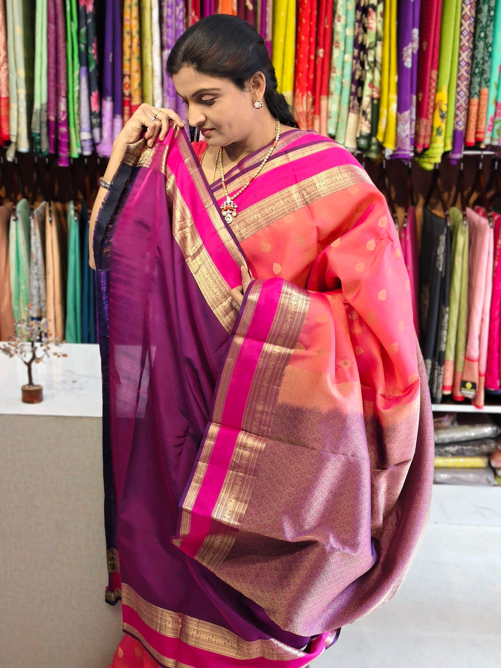 Vintage pure kanchi pattu