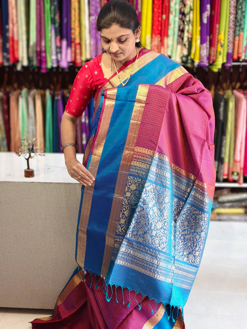 Vintage pure kanchi pattu