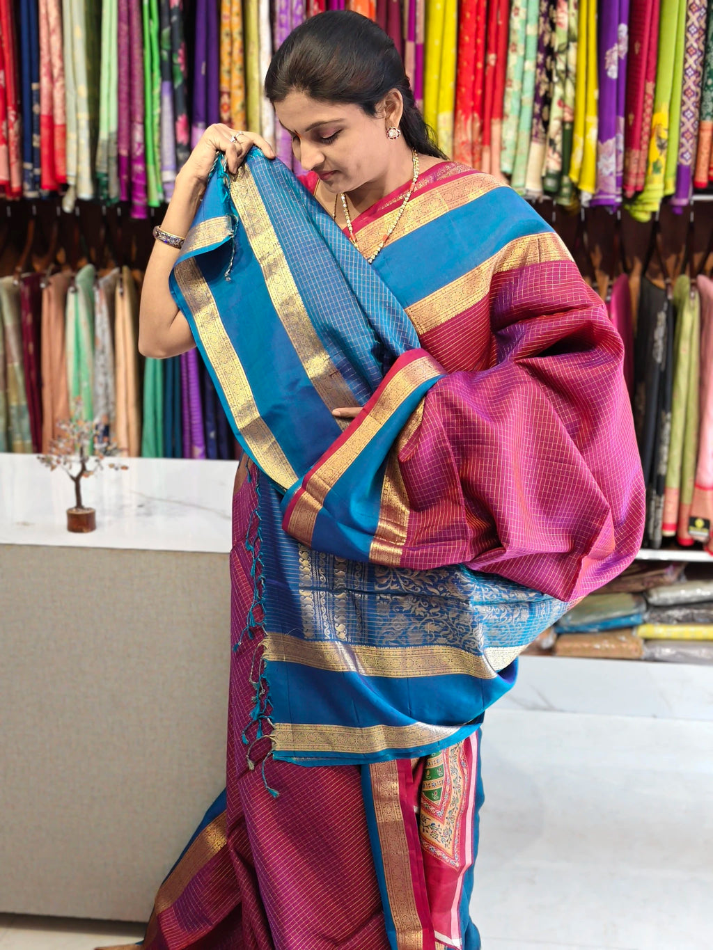 Vintage pure kanchi pattu