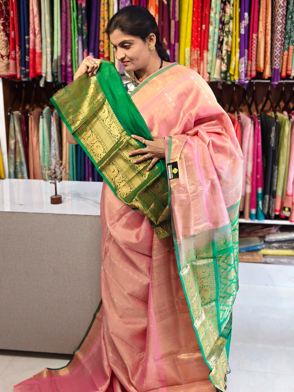 Handloom Mangalagiri pattu