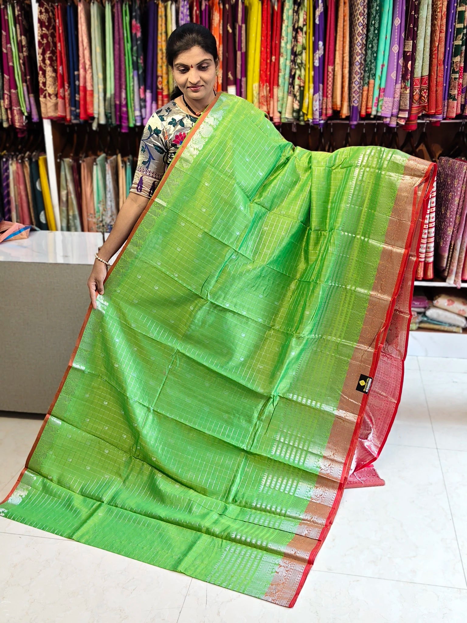 Handloom Mangalagiri pattu