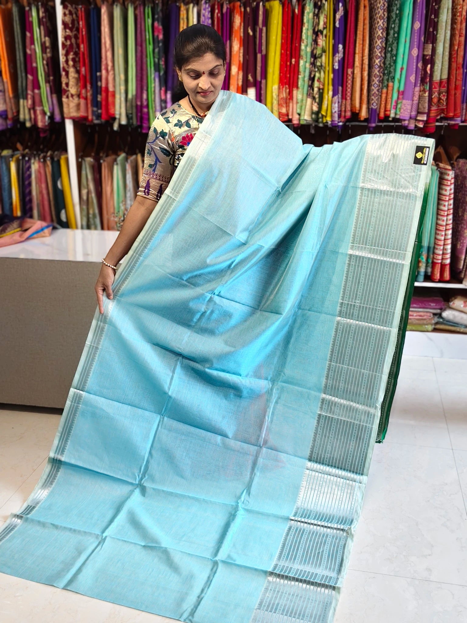 Handloom Mangalagiri pattu