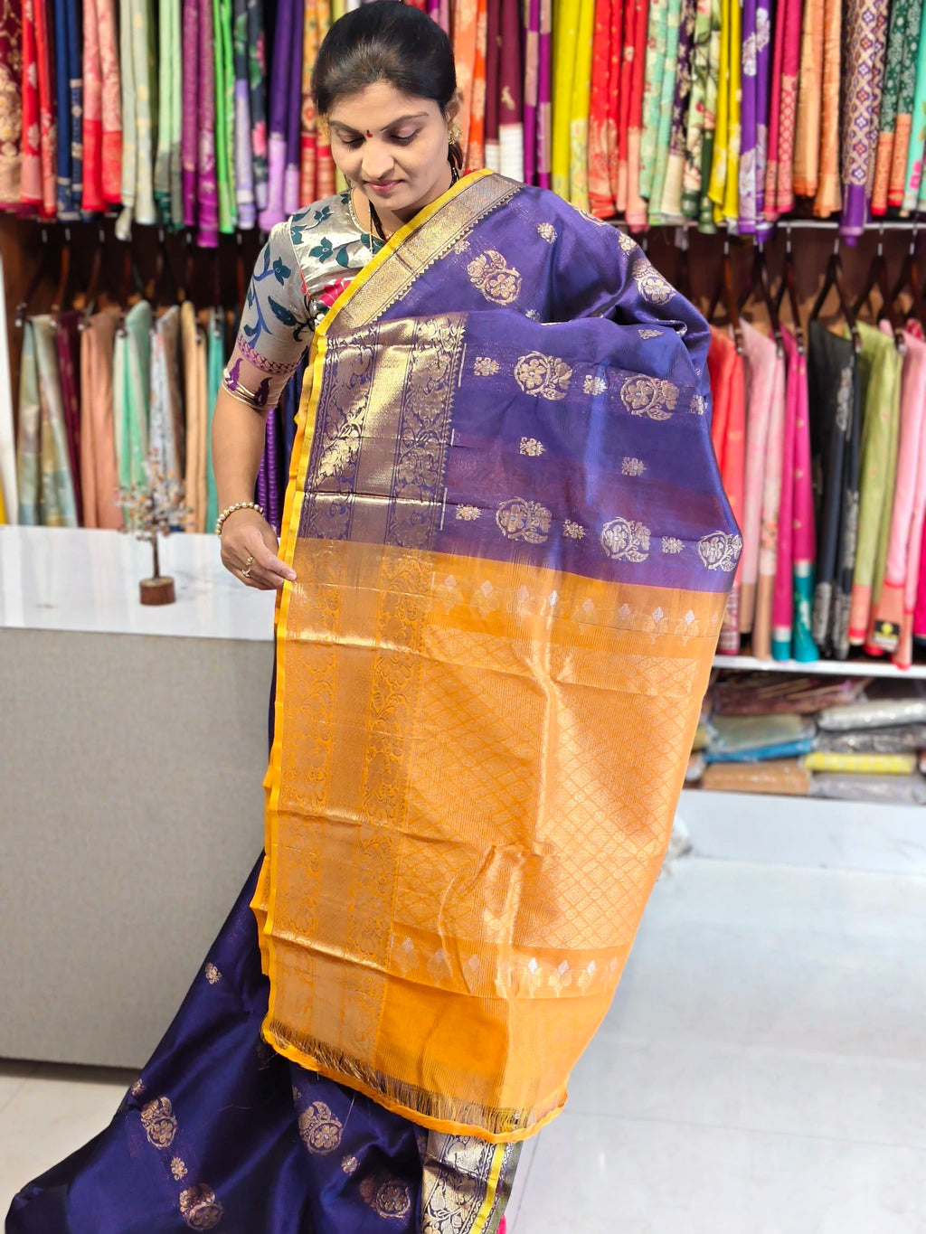 Handloom Mangalagiri pattu