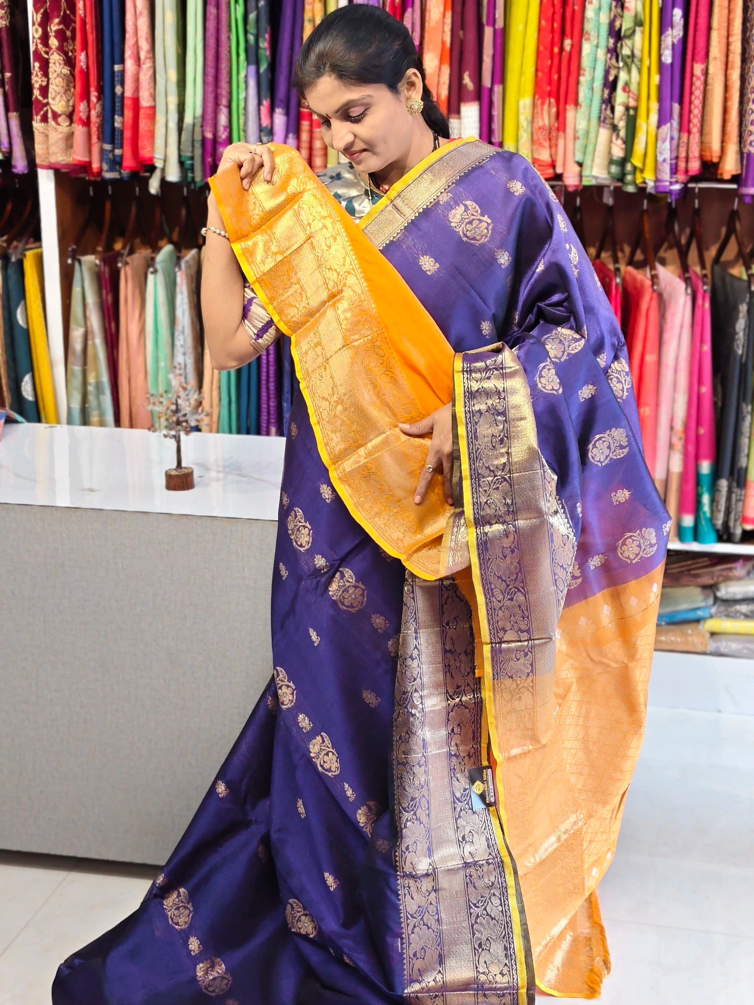 Handloom Mangalagiri pattu