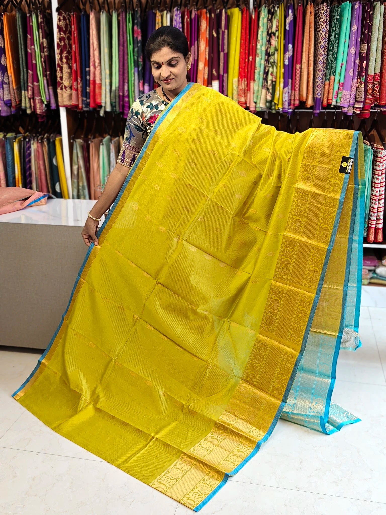 Handloom Mangalagiri pattu