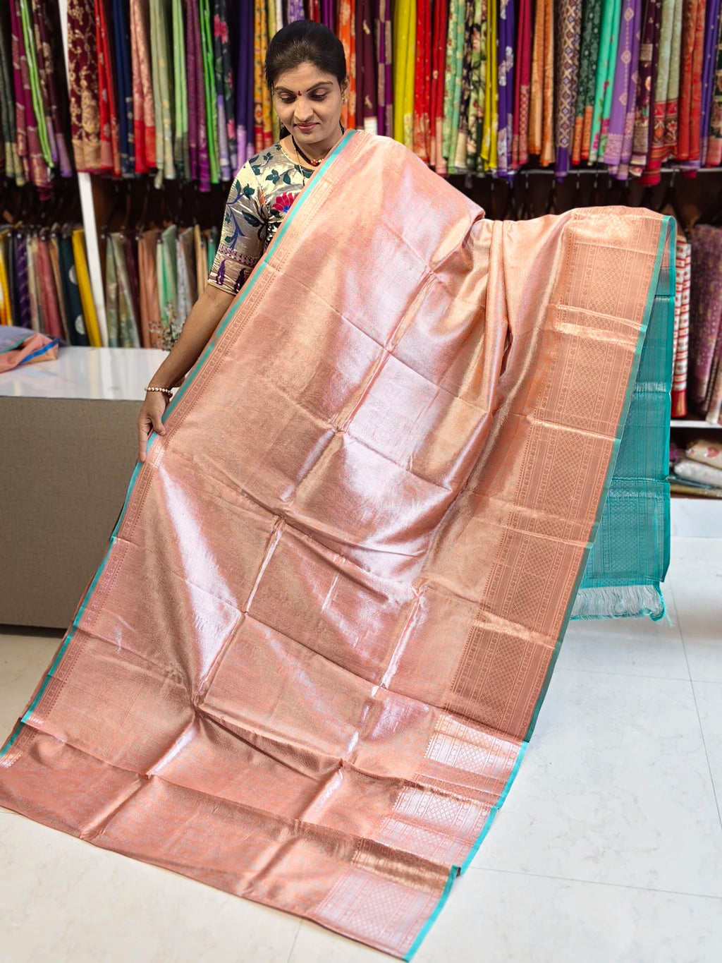 Handloom Mangalagiri pattu