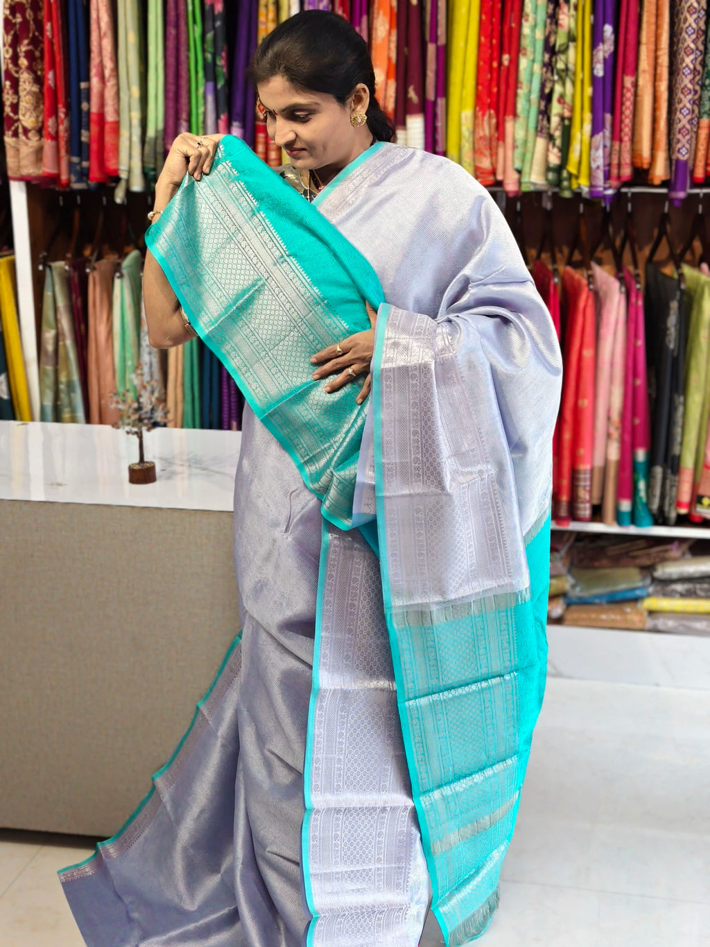 Handloom Mangalagiri pattu