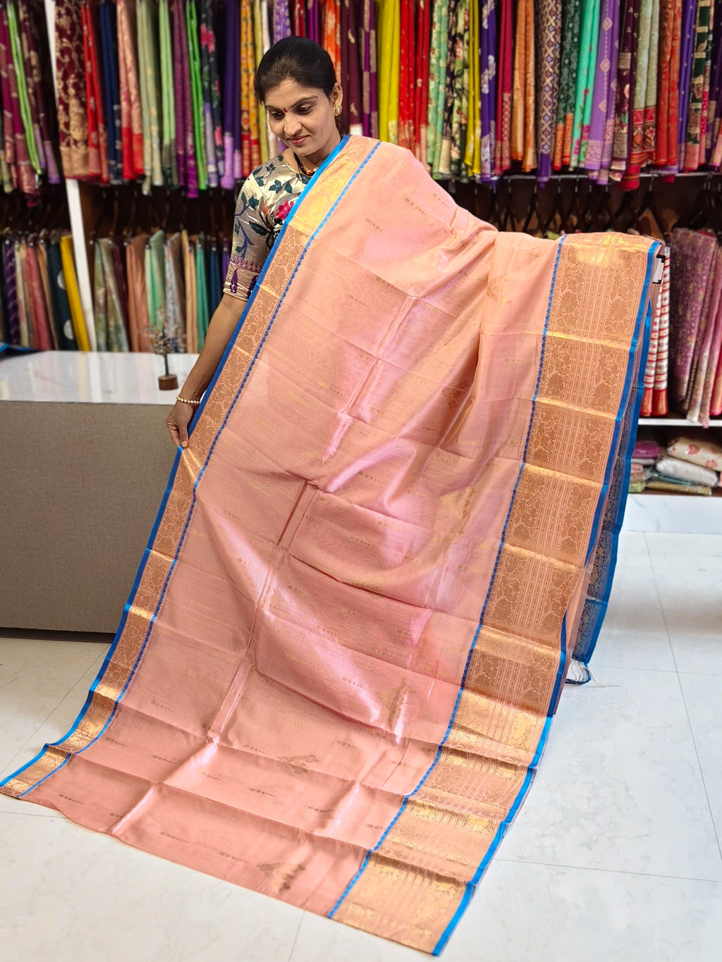 Handloom Mangalagiri pattu