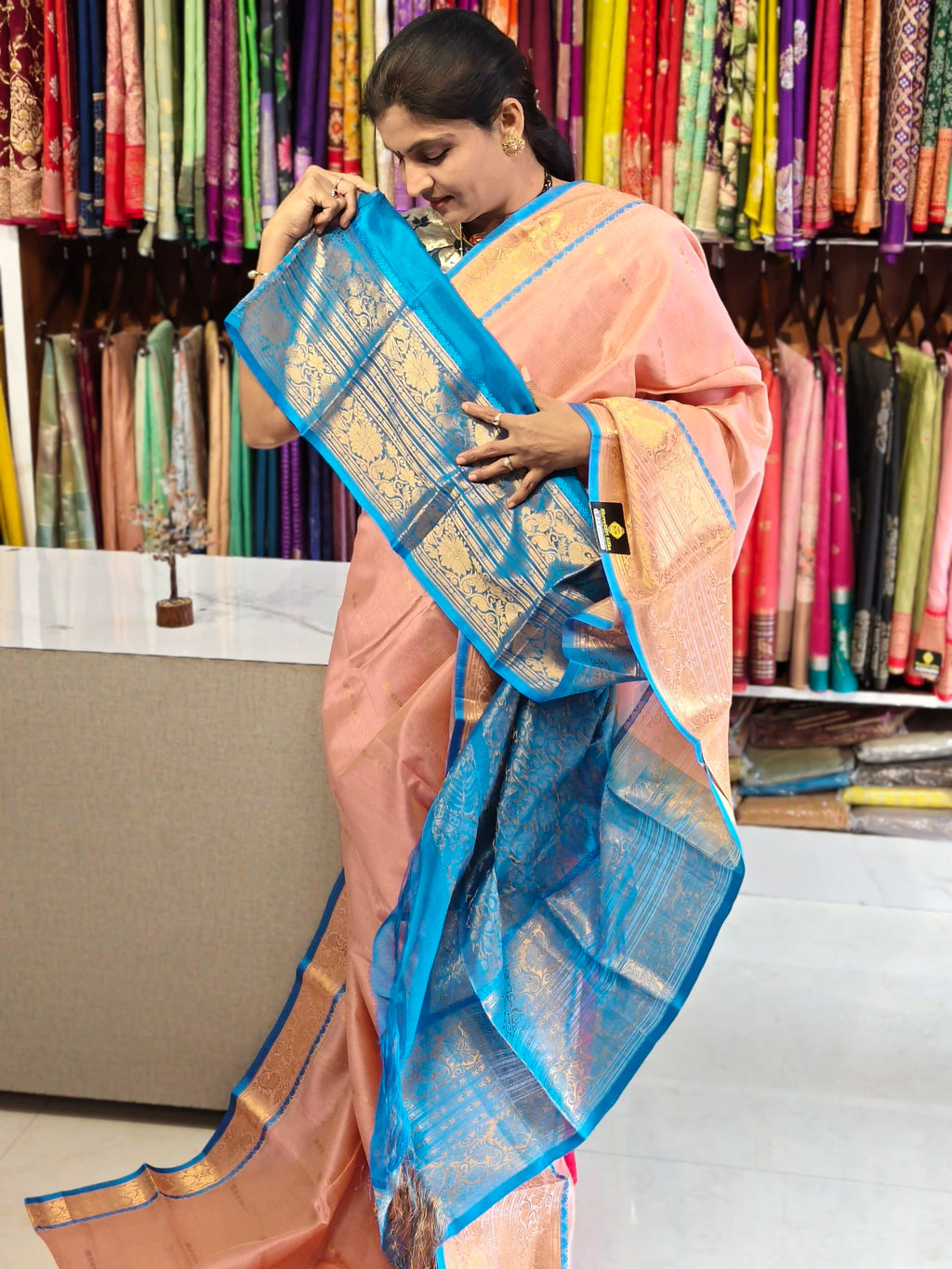 Handloom Mangalagiri pattu