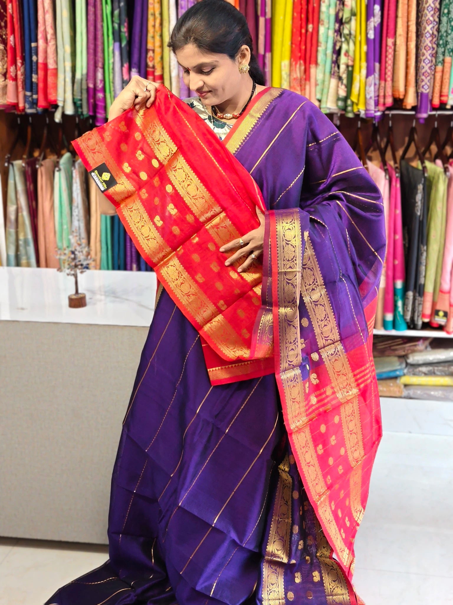 Handloom Mangalagiri pattu