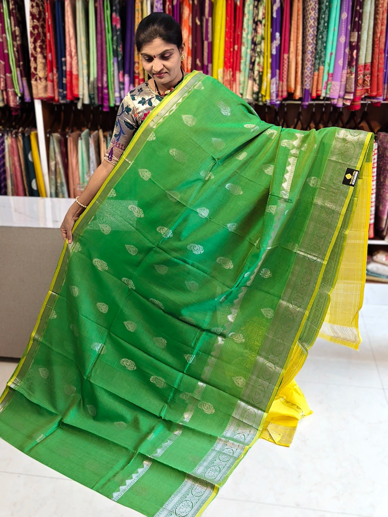 Handloom Mangalagiri pattu