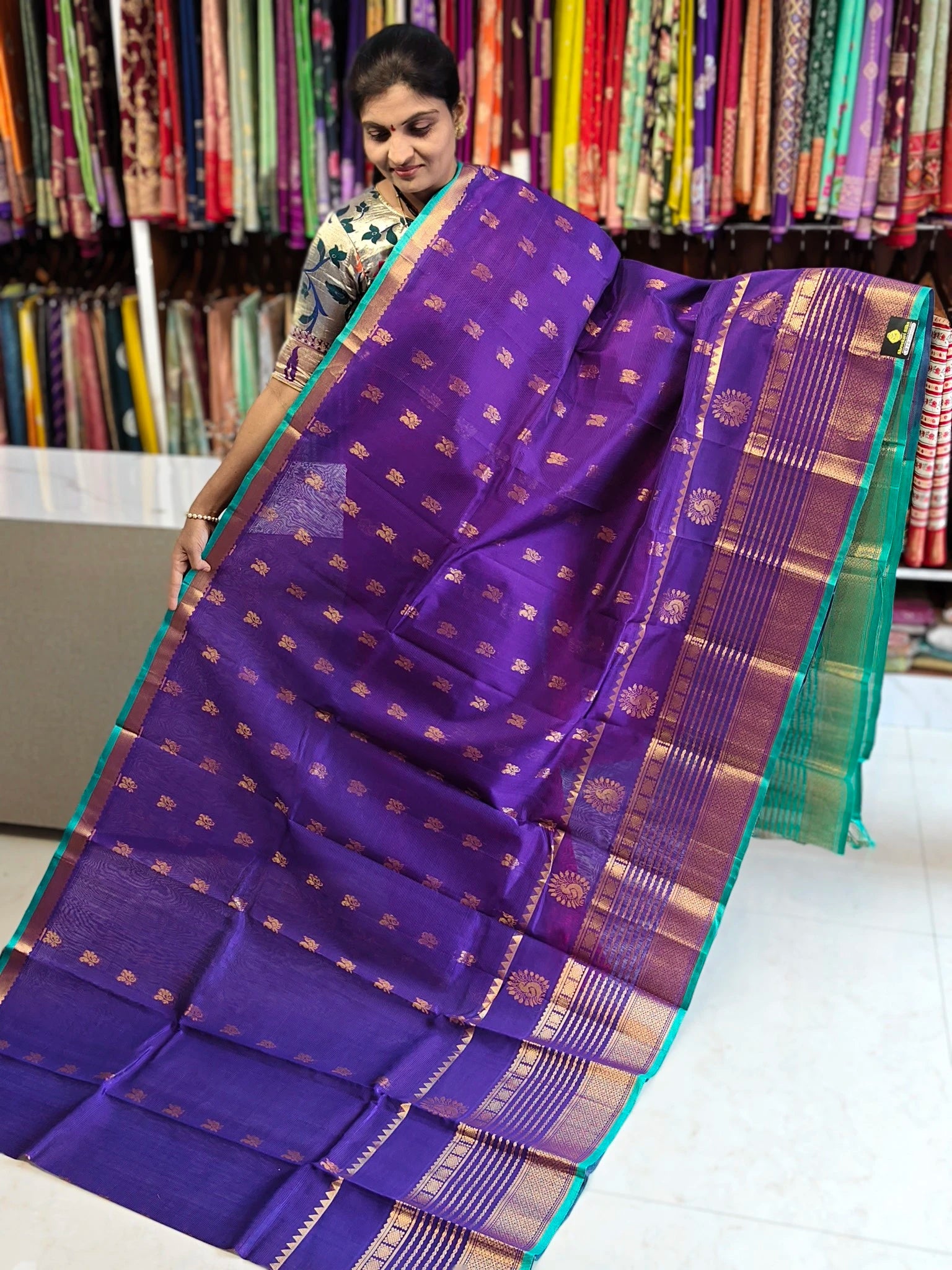 Handloom Mangalagiri pattu