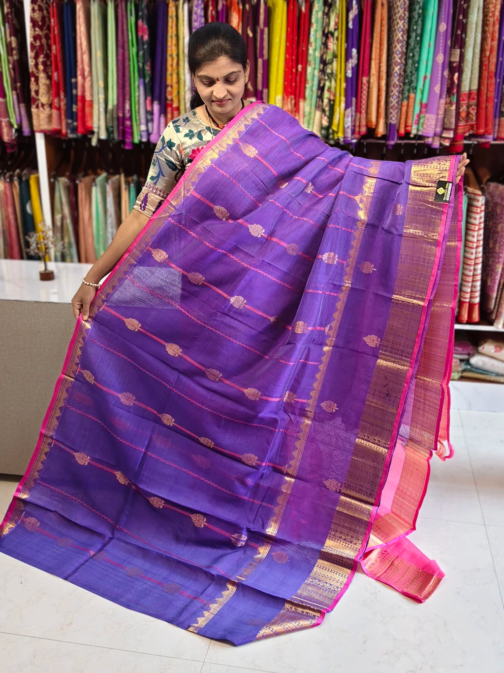 Handloom Mangalagiri pattu