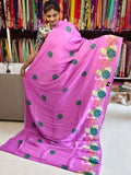 Mangalagiri hand digital print saree