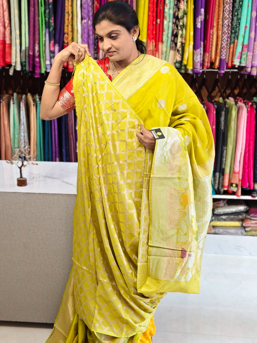 Chinon georgette saree