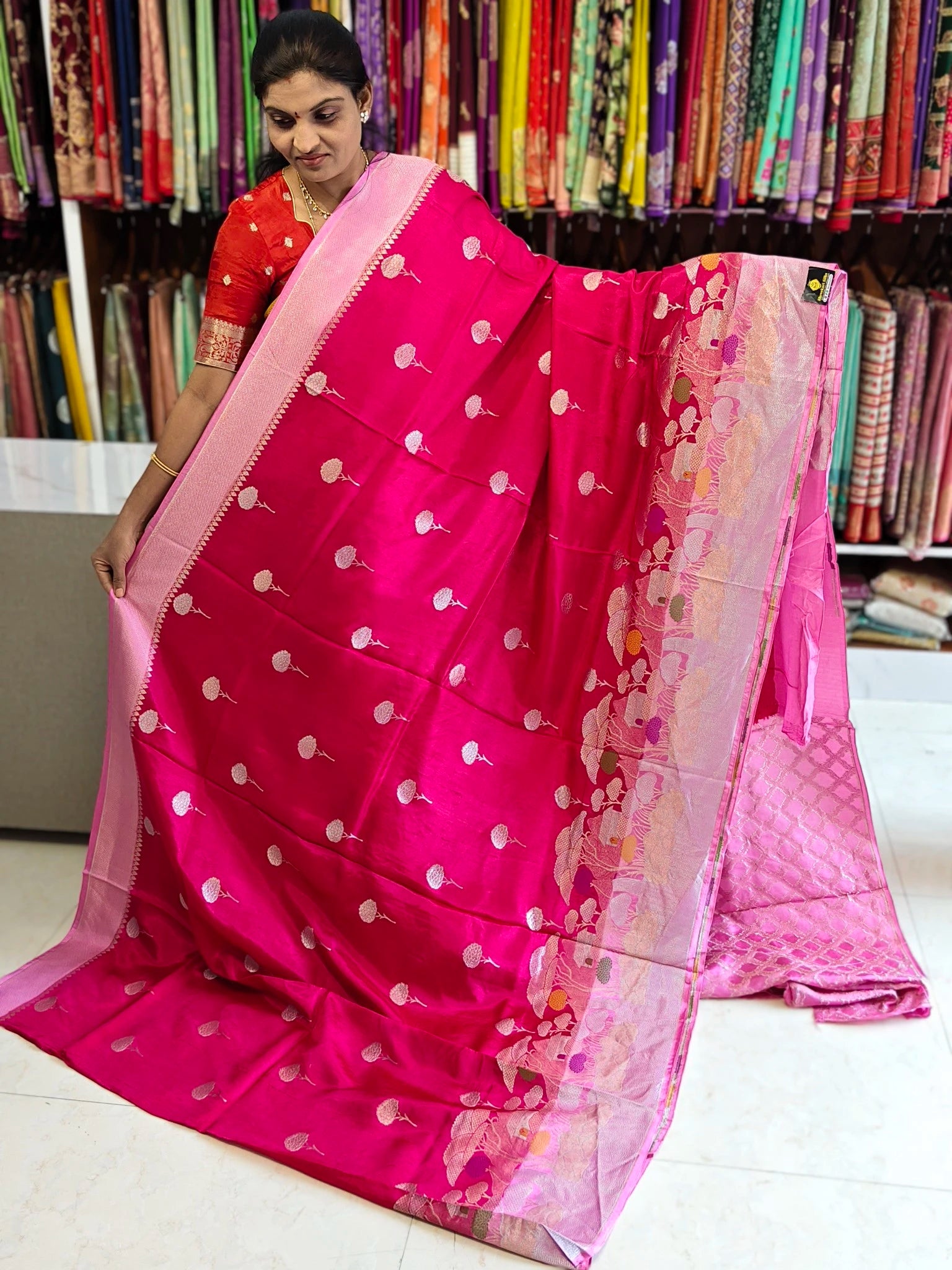 Chinon georgette saree
