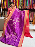 Tussar georgette saree